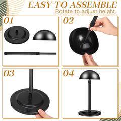 Tatuo wig-stand-non-slip-dome prevents slips and preserves wig shape during styling