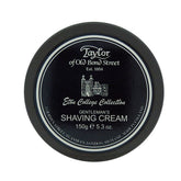 Taylor of Old Bond Street Eton College shaving cream jar front view for a premium shave