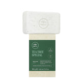 Tea Tree Body Bar Soap lather close-up for a refreshing cleanse.
