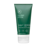 Tea Tree Hair Mask bottle highlights hydrating treatment for all hair types.