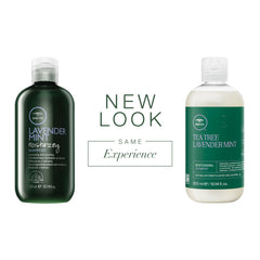 Tea Tree Lavender Mint Shampoo lather reveals calming fragrance and gentle cleansing.