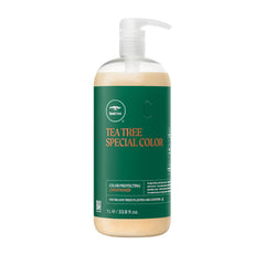 Tea Tree Special Color Conditioner bottle front highlights color protection for color-treated hair