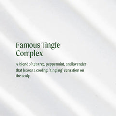 Tea Tree Special Conditioner scent with tea tree, peppermint and lavender aroma.