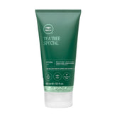Tea Tree Styling Gel bottle front shows medium hold and high shine for all hair types