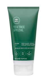 Tea Tree Styling Wax tub closeup showing packaging and wax texture for definition