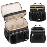 Tealari large leather toiletry bag exterior with durable PU leather for daily travel