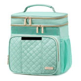 Tealari large toiletry bag in oxford fabric for organized packing.