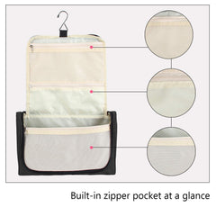 Teamoy Airwrap attachments pocket keeps brushes and care items neatly secured.