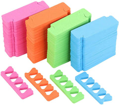 Tecbeauty separadores de dedos para pedicura, 120 unidades, cómodo y reutilizable.