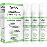 Tecflox Minoxidil Foam bottle setup for steady daily use and hair support
