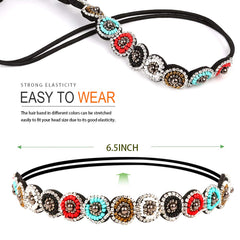 Teenitor elastic hair band in assorted colors offers secure, comfortable wear