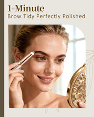 TeethBliss eyebrow trimmer USB rechargeable provides convenient power for quick touch-ups anywhere.