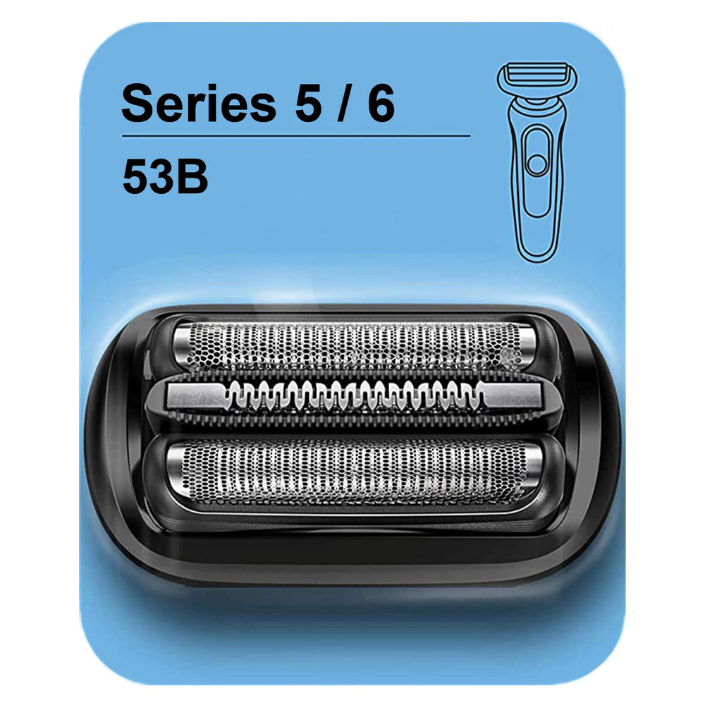 TEEYSO Series 5/6 53B foil head closeup for smoother, comfortable shave.