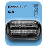TEEYSO Series 5/6 53B foil head closeup for smoother, comfortable shave.