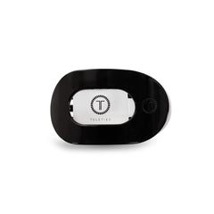 Teleties small flat round clip with strong grip for thin to medium hair