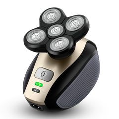 Telfun upgrade 5in1 head shaver front view for smooth bald shaving