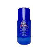 Tend Skin razor bump solution bottle on bathroom counter for post-shave care