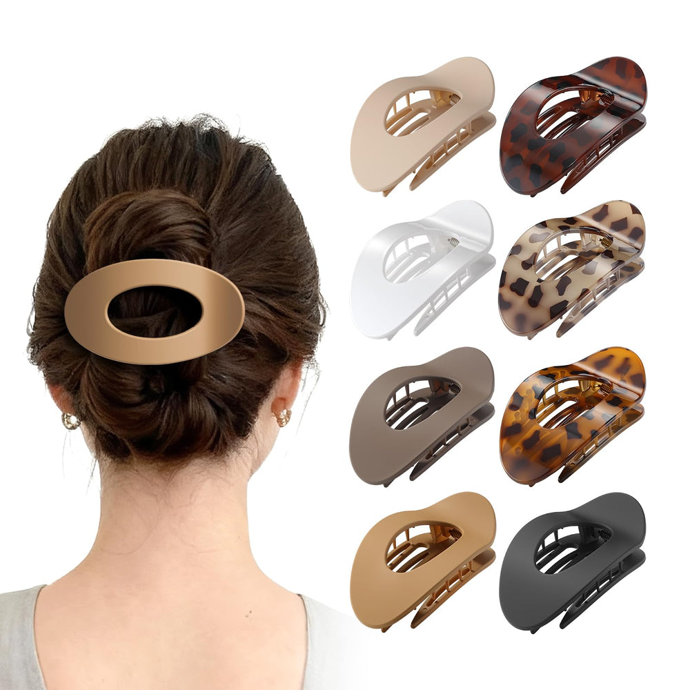 Tengantongda upgraded flat clips pack – secure grip for all hair types.