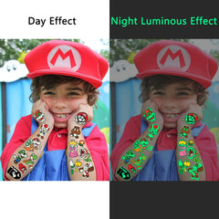 TEOY glow-in-the-dark tattoo activation shows fast luminous results for night parties.
