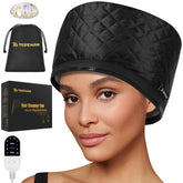 TEPENAR Hair Steamer cap front view for at-home deep conditioning