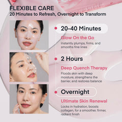 TEREZ & HONOR 8D Hyaluronic hydration layer—multi-layer moisture for plump skin