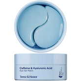 TEREZ & HONOR Under Eye Patches box front showing packaging and brightening potential.
