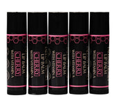 Terra Lotus lip balm tube close-up for all-day hydration on the go