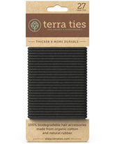Terra Ties compostable-packaging image highlights plastic-free, eco-friendly packaging.