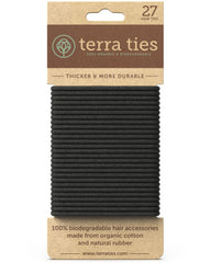 Terra Ties compostable-packaging image highlights plastic-free, eco-friendly packaging.
