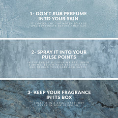Territoire Platinum atomizer mist scene conveys evening sophistication and confident style.