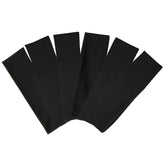 TERSE black headband for women with soft stretchy fabric for daily wear