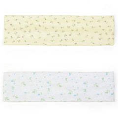 TERSE blue and white stripe headband pairs with casual outfits.