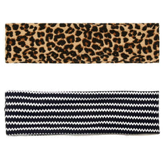 TERSE headband black keeps hair in place with soft, non-slip comfort.