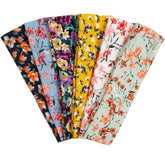 TERSE headband with floral pattern adds stylish flair for everyday wear and workouts.
