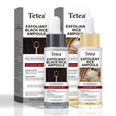 Tetea Peel Shot Glow White Rice Ampoule bottle delivering radiant hydration.