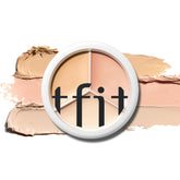TFIT multi-use pot concealer triple palette packaging shows versatile shade options for all skin tones.