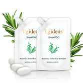 Tgideas Rosemary Biotin Amino Acid Shampoo bottle front shows natural nourishment.