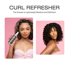 tgin Rose Water Curl Refresher dispenser cap showing easy application