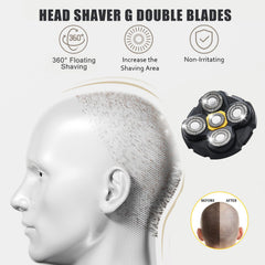 TGSBHIO durable stainless-steel replacement head for long-lasting performance.
