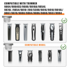 TGSBHIO replacement blades demonstrate wide compatibility with Wahl models.