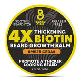 The Beard Club Biotin Beard Balm bottle ready for daily conditioning and growth support.