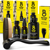 The Beard Club Signature Kit derma roller closeup for smoother skin and refreshed appearance.