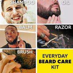 The Beard Club razor blade insert enables easy blade changes.
