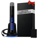 The Beard Struggle Carbon X brush in hand delivers smooth, frizz-controlled grooming on demand.