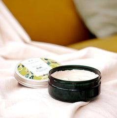 The Body Shop Olive Body Butter packaging recyclable lid and tub emphasizes planet-friendly care