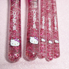 The Crème Shop Hello Kitty Luv Wave Blush Brush for natural cheek glow