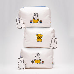 The Crème Shop Miffy bag corduroy texture adds soft durability for daily use.