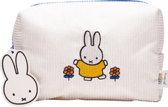 The Crème Shop Miffy bag front design; cheerful organizers for cosmetics on the go.