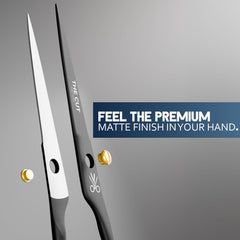 THE CUT - FACTORY - handle with tension screw detail for adjustable smooth cutting benefit
