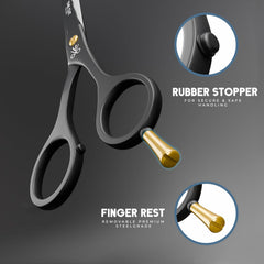 THE CUT - FACTORY - matte black blade profile highlighting durable coating and low-glare benefit